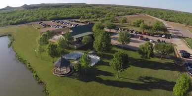 Aerial photo of complex